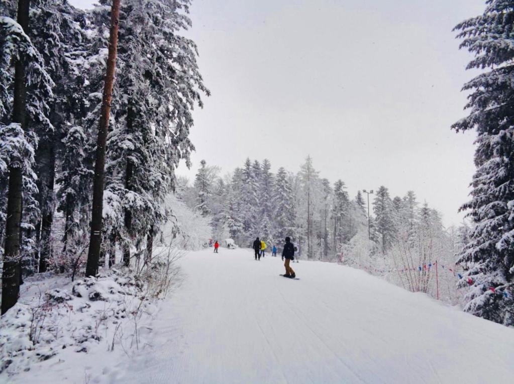 Domek w górach z Jacuzzi i Sauną - PANORAMA CHEŁM SKI&SPA Myślenice Exterior foto
